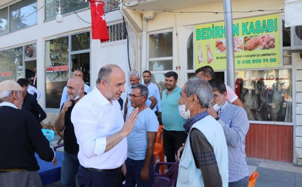 Başkan Aksoy halkla buluşmaya devam ediyor