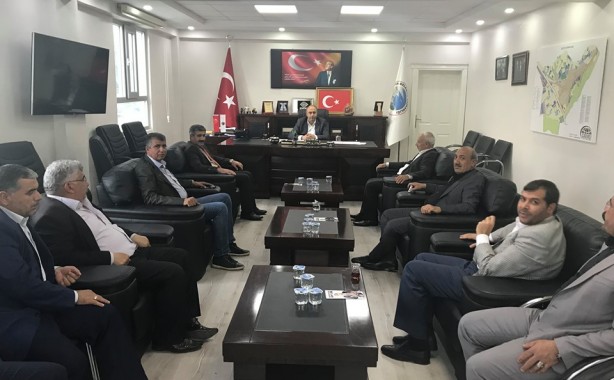 Hür Belediye iş sendikasından Başkan Aksoy’a ziyaret