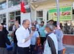 Başkan Aksoy halkla buluşmaya devam ediyor