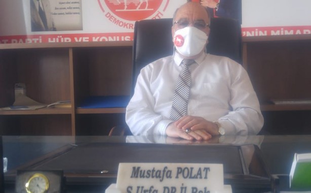 Şanlıurfa DP İl Başkanı Mustafa Polat;‘Basın toplumun güvencesidir’