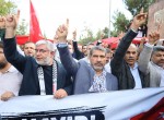 Başkan Delioğlu ve Yönetiminden Gazze’ye Destek Yürüyüşü
