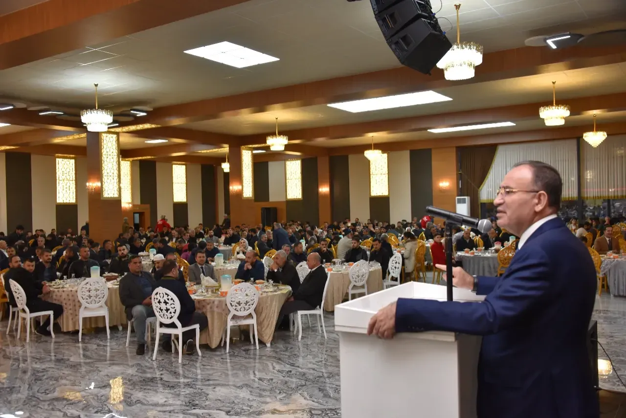 Bekir Bozdağ Siverek’te İftar Programına Katıldı
