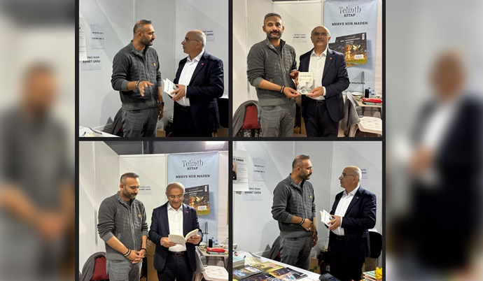 3. Şair ve Yazar Devran Sinanoğlu Fuar Fuar Gezerek Öğrencilere Işık Tutuyor