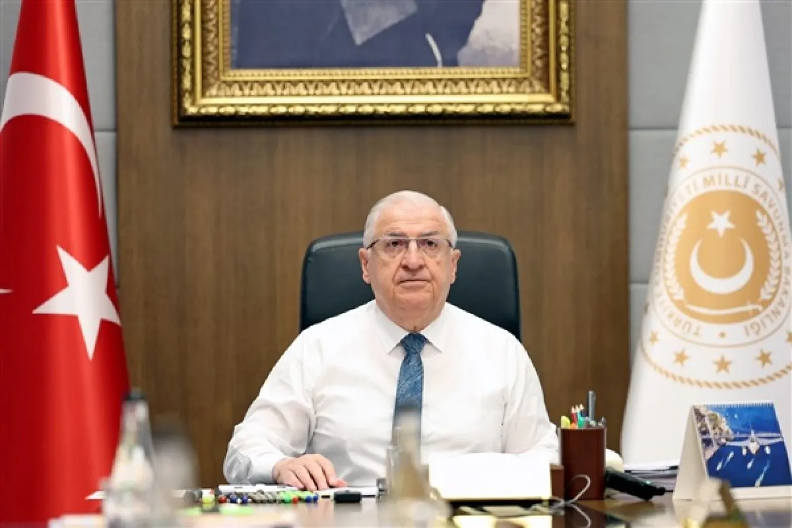 Bakan Güler, Suudi mevkidaşı Prens El Suud ile görüştü