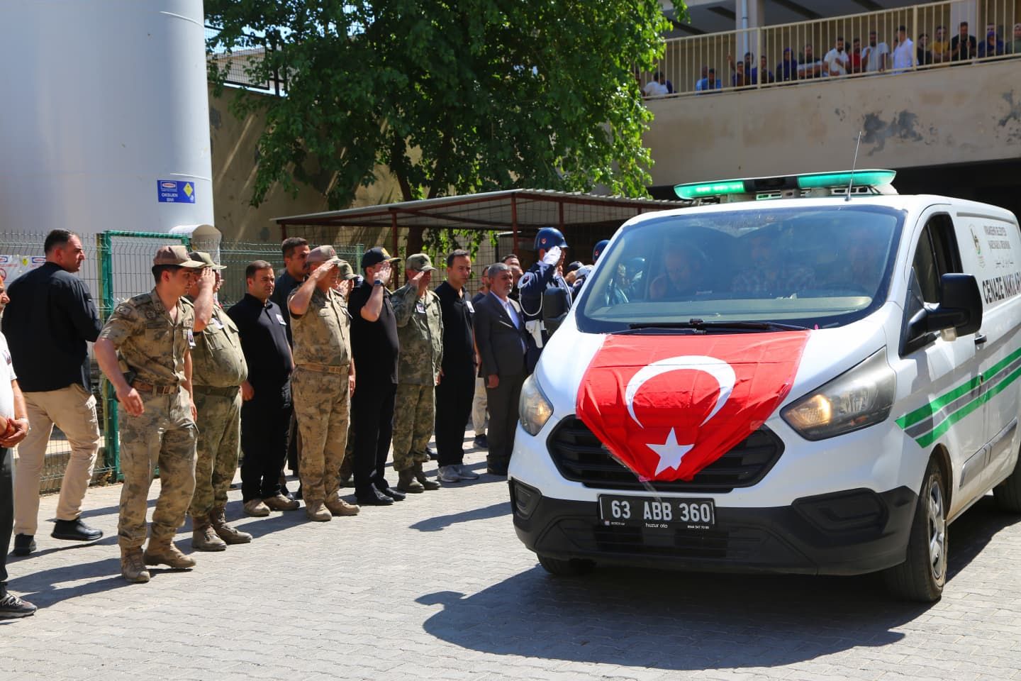 Jandarma Uzman Çavuş Ferhat Baykir Son Yolculuğuna Uğurlandı