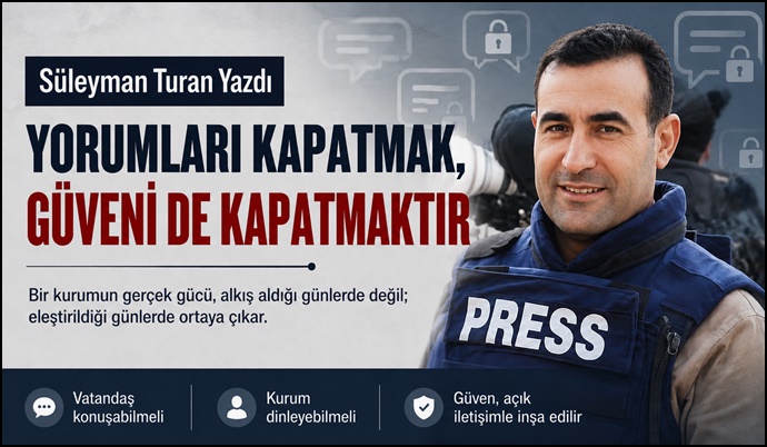 Yorumları Kapatmak, Güveni de Kapatmaktır