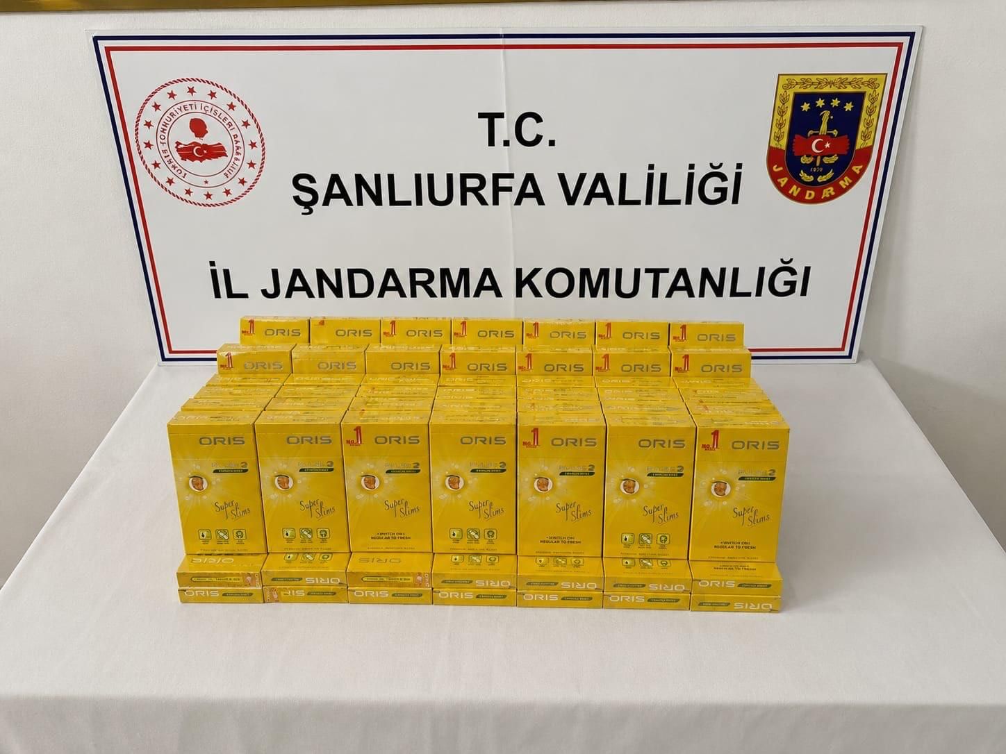 Şanlıurfa’da Uyuşturucu ve Kaçak Ürün Ele Geçirildi