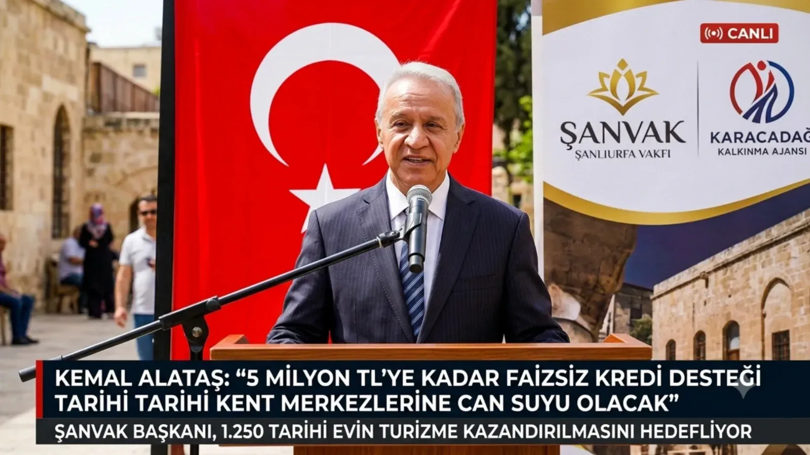 Alataş’tan Şanlıurfa Turizmi İçin Kritik Çağrı: ’50 Oda Şartı Kaldırılsın’
