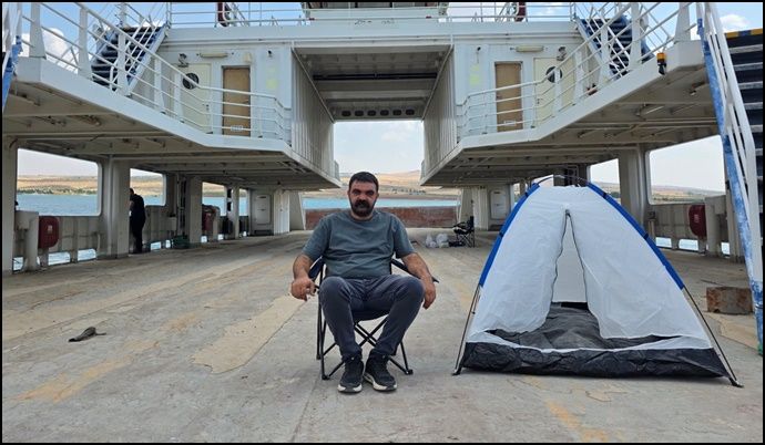 Bozova’da Feribotun Yeniden Kullanıma Kazandırılması İçin Eylem