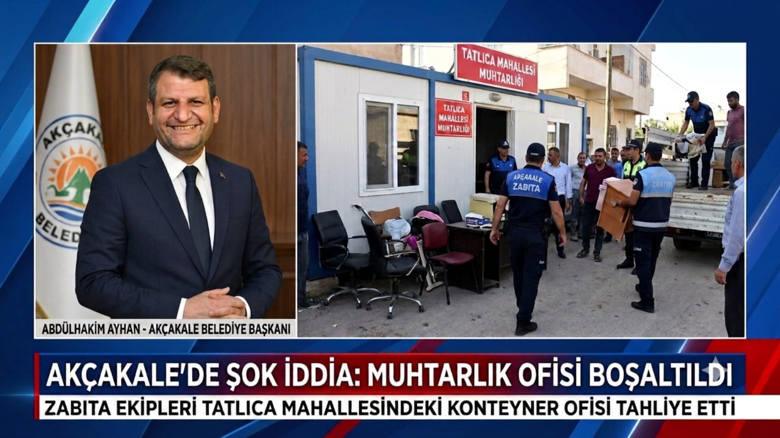 Akçakale’de Şok İddia: Hizmet İstedim, Muhtarlık Ofisimi Boşalttılar