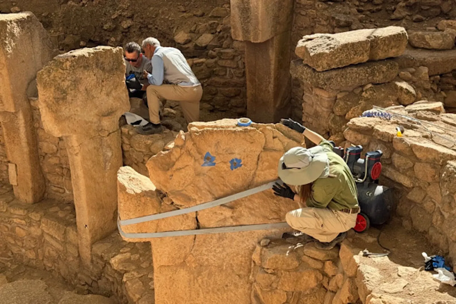  Göbeklitepe’de kazı çalışmaları höyüğün kuzey kesimine taşındı