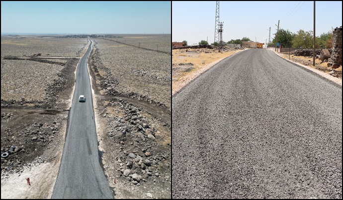 Viranşehir’de Kırsal Yollar Konforlu Hale Getiriliyor
