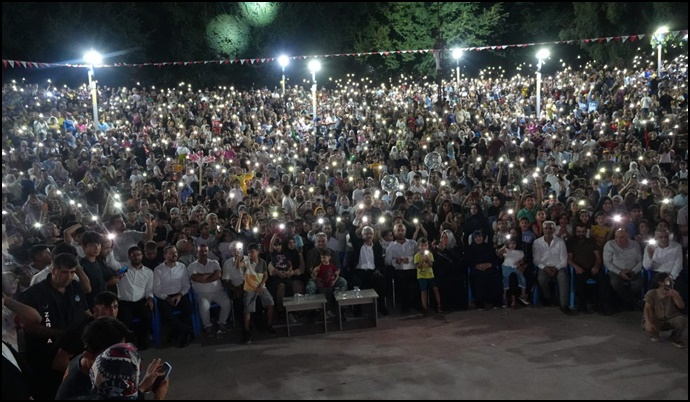 Celal Karatüre Kahta’yı Coşturdu: “Hu Der Allah” Yankılandı