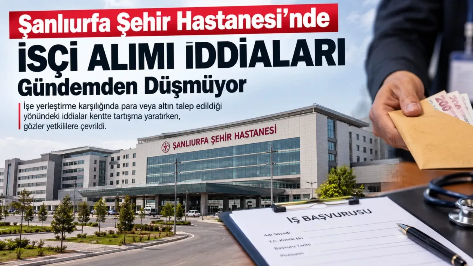 Şanlıurfa Şehir Hastanesi’nde İşçi Alımı İddiaları Gündemden Düşmüyor