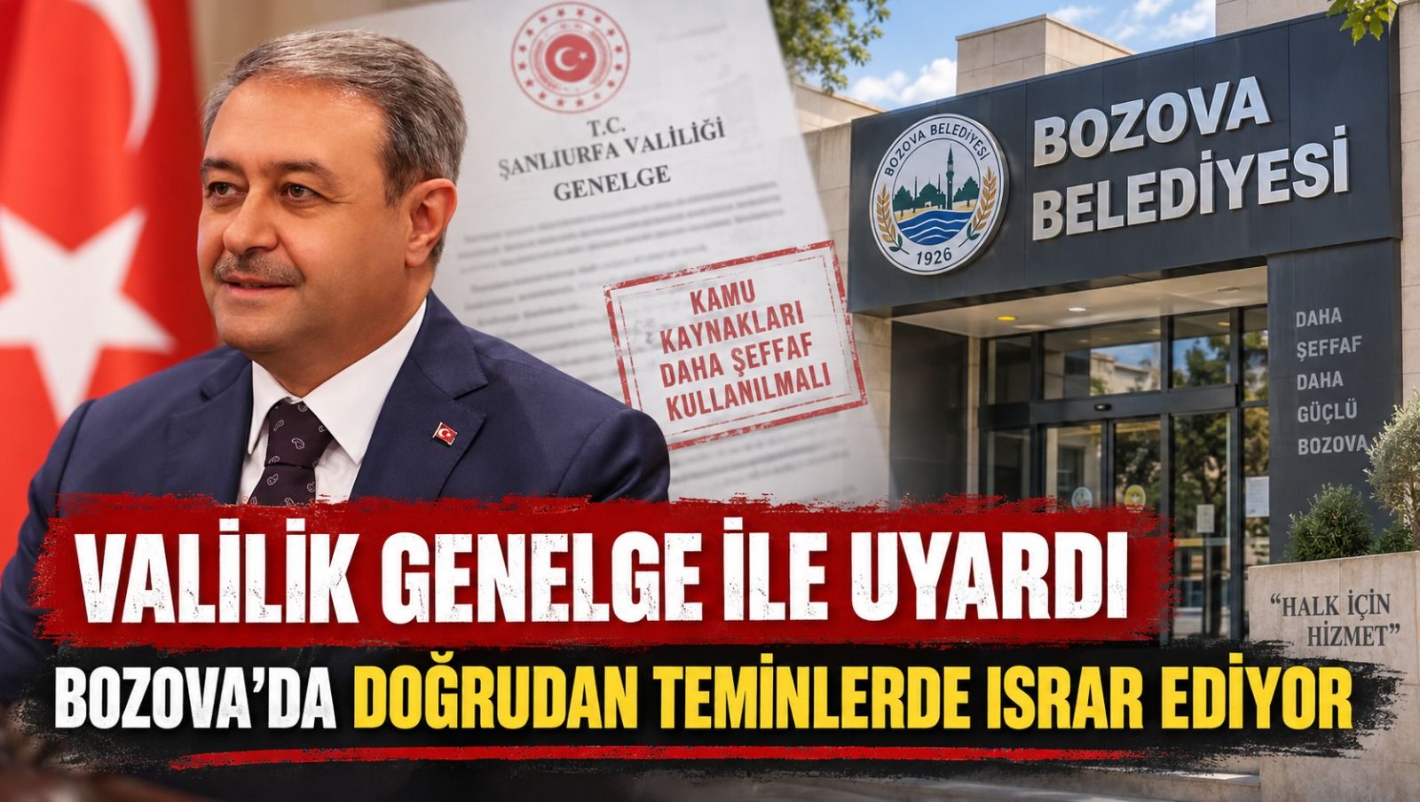 Valilik Genelge İle Uyardı, Bozova’da Doğrudan Teminlerde Israr Ediyor