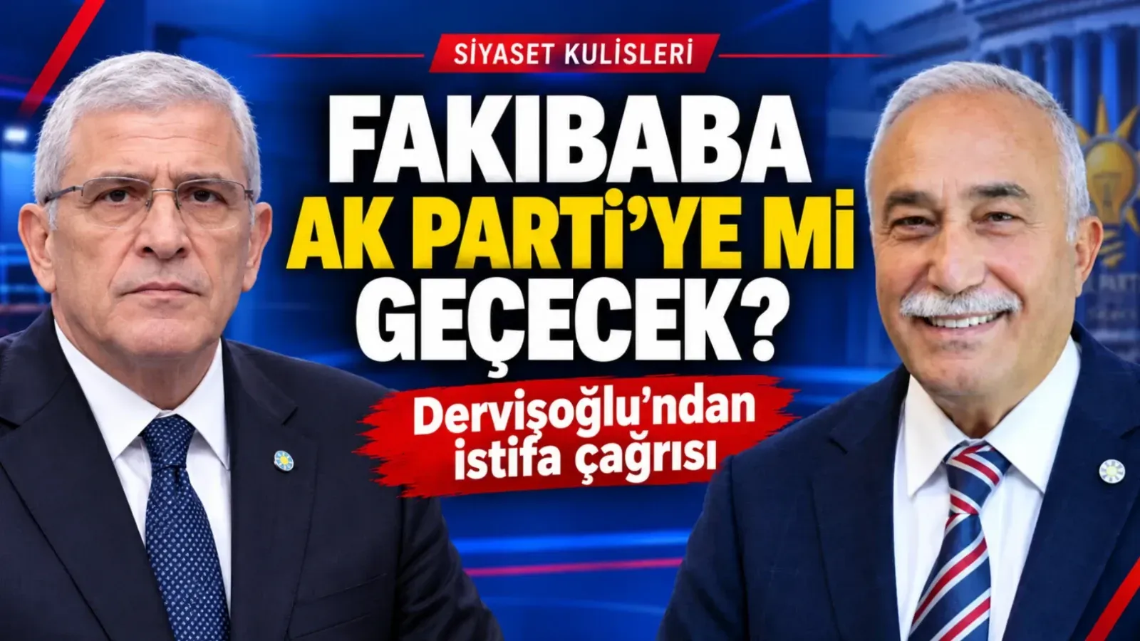 Dervişoğlu Fakıbaba’yı İstifaya Davet Etti