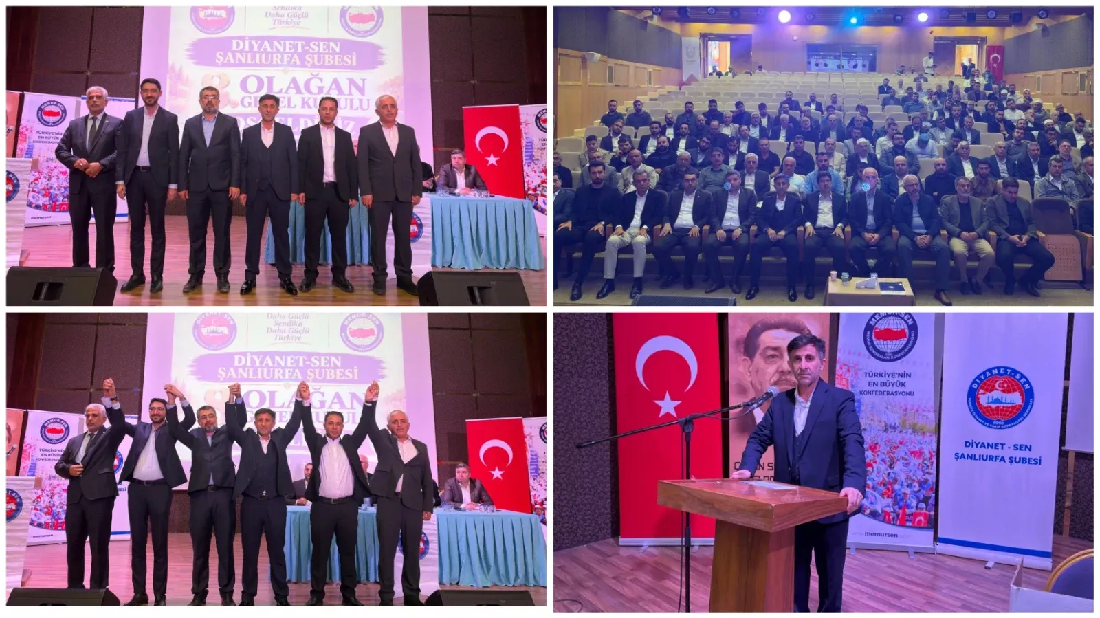 Şanlıurfa Diyanet-Sen’de Başkan Değişmedi